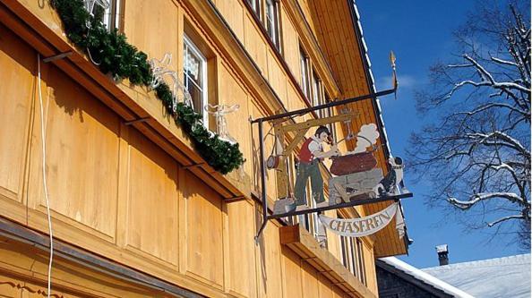 Hotel Und Restaurant Chaeseren Schönengrund Buitenkant foto